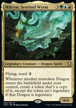 Miirym, Sentinel Wyrm - Commander Legends: Battle for Baldur's Gate (Rare) [CLB-284]