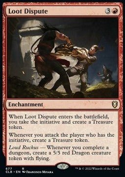 Loot Dispute (V.1) - Commander Legends: Battle for Baldur's Gate: Extras (Rare) [XCLB-677]