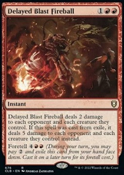 Delayed Blast Fireball (V.1) - Commander Legends: Battle for Baldur's Gate: Extras (Rare) [XCLB-676]