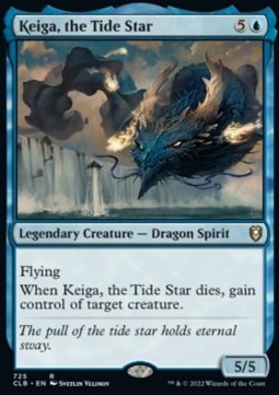 Keiga, the Tide Star - Commander Legends: Battle for Baldur's Gate: Extras (Rare) [XCLB-725]