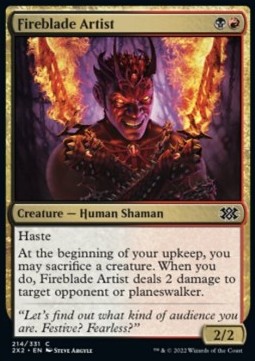 Fireblade Artist - Double Masters 2022 (Common) [2X2-214]