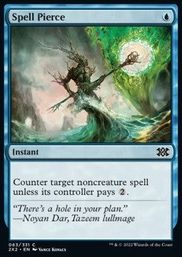 Spell Pierce - Double Masters 2022 (Common) [2X2-63]