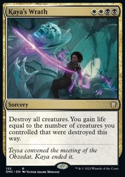 Kaya's Wrath - Commander: Dominaria United (Rare) [DMC-155]