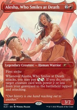 Alesha, Who Smiles at Death - Secret Lair Drop Series: Pride Across the Multiverse (Rare) [SLDPA-1007]