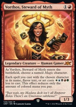 Vorthos, Steward of Myth - Unfinity (Mythic) [UNF-126]