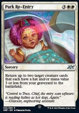 Park Re-Entry - Unfinity (Uncommon) [UNF-22]