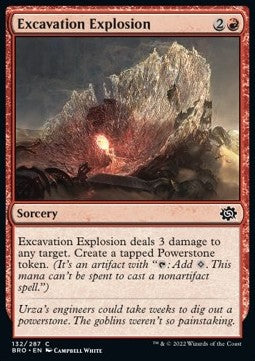 Excavation Explosion - The Brothers' War (Common) [BRO-132]