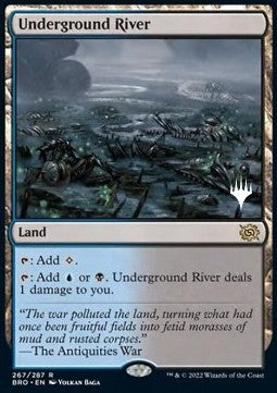 Underground River (V.2) - The Brothers' War: Promos (Rare) [PBRO-265]