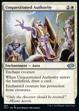 Unquestioned Authority - Jumpstart 2022 (Uncommon) [J22-260]