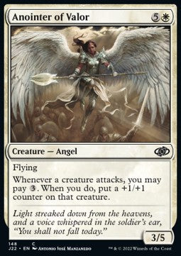 Anointer of Valor - Jumpstart 2022 (Common) [J22-148]