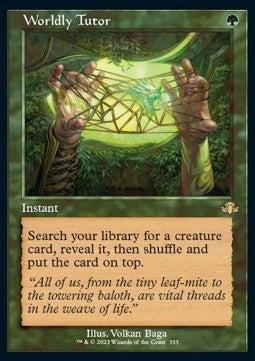 Worldly Tutor (V.1)