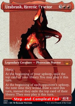 Urabrask, Heretic Praetor (V.2) - Phyrexia: All Will Be One: Extras (Mythic) [XONE-469]