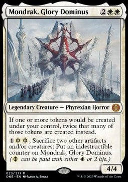 Mondrak, Glory Dominus - Phyrexia: All Will Be One (Mythic) [ONE-23]