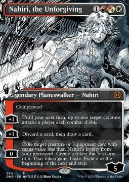 Nahiri, the Unforgiving (V.2) - Phyrexia: All Will Be One: Extras (Mythic) [XONE-343]