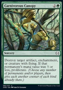 Carnivorous Canopy - Phyrexia: All Will Be One (Common) [ONE-162]