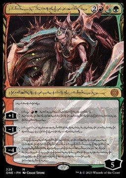 Lukka, Bound to Ruin (V.1) - Phyrexia: All Will Be One: Extras (Mythic) [XONE-328]