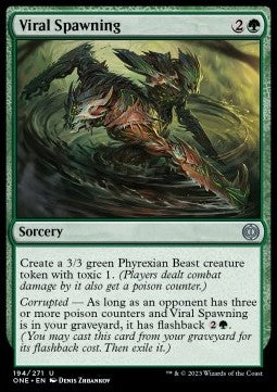 Viral Spawning - Phyrexia: All Will Be One (Uncommon) [ONE-194]