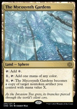 The Mycosynth Gardens - Phyrexia: All Will Be One (Rare) [ONE-256]