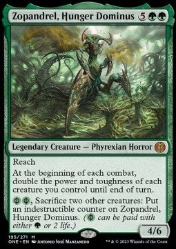 Zopandrel, Hunger Dominus - Phyrexia: All Will Be One (Mythic) [ONE-195]