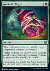 Animist's Might - March of the Machine: The Aftermath (Uncommon) [MAT-20]