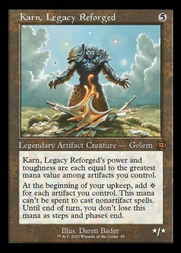 Karn, Legacy Reforged (V.1) - March of the Machine: The Aftermath: Extras (Mythic) [XMAT-99]