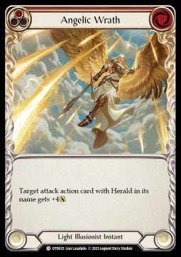 Angelic Wrath (Red) (Regular) - Dusk till Dawn (Common) [DTD-035]