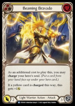 Beaming Bravado (Yellow) (Regular) - Dusk till Dawn (Rare) [DTD-058]