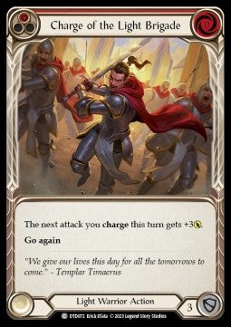 Charge of the Light Brigade (Red) (Rainbow Foil) - Dusk till Dawn (Common) [DTD-072]