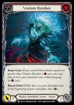 Vantom Banshee (Red) (Regular) - Dusk till Dawn (Common) [DTD-155]