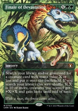 Finale of Devastation (V.2) - Commander Masters: Extras (Mythic) [XCMM-700]