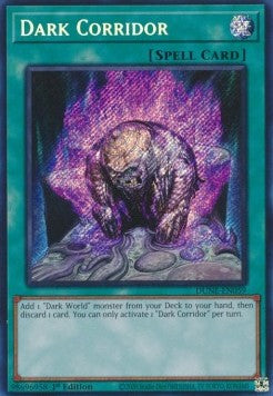 Dark Corridor (V.1 - Secret Rare) - Duelist Nexus (Secret Rare) [DUNE-059]