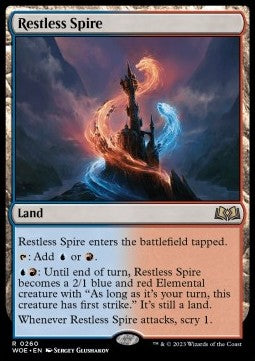 Restless Spire - Wilds of Eldraine (Rare) [WOE-260]