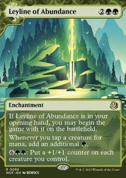 Leyline of Abundance - Enchanting Tales (Rare) [WOT-56]