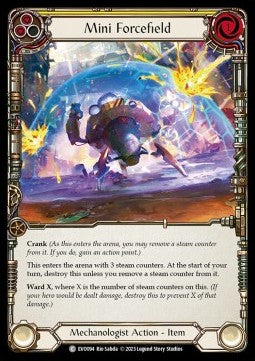 Mini Forcefield (Yellow) (Regular) - Bright Lights (Common) [EVO-094]