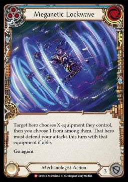 Meganetic Lockwave (Rainbow Foil) - Bright Lights (Majestic) [EVO-143]