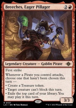 Breeches, Eager Pillager - The Lost Caverns of Ixalan (Rare) [LCI-137]