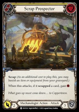 Scrap Prospector (Yellow) (Regular) - Bright Lights (Common) [EVO-136]