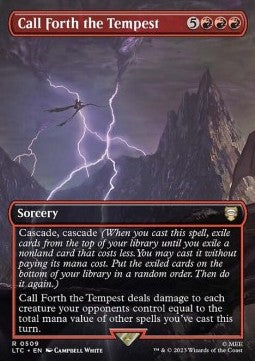 Call Forth the Tempest (V.1) - The Lord of the Rings: Tales of Middle-earth Holiday Release (Rare) [LTRH-509]