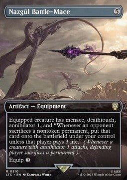 Nazgûl Battle-Mace (V.1) - The Lord of the Rings: Tales of Middle-earth Holiday Release (Rare) [LTRH-510]