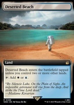 Deserted Beach (V.1) - Universes Beyond: Doctor Who: Extras (Rare) [XWHO-488]