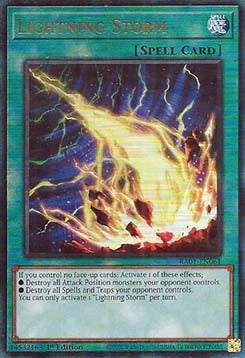 Lightning Storm (V.7 - Ultimate Rare) - 25th Anniversary Rarity Collection (Ultimate Rare) [RA01-061]