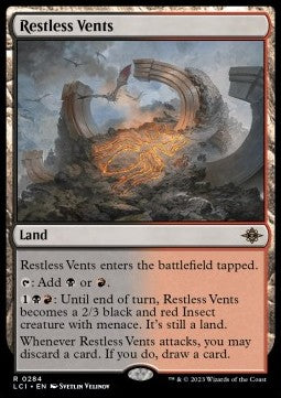 Restless Vents - The Lost Caverns of Ixalan (Rare) [LCI-284]
