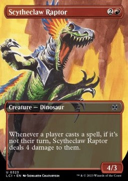 Scytheclaw Raptor - The Lost Caverns of Ixalan: Extras (Uncommon) [XLCI-323]