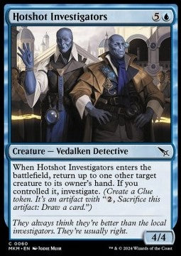 Hotshot Investigators - Murders at Karlov Manor (Common) [MKM-60]