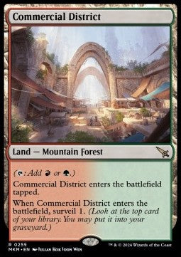 Commercial District - Murders at Karlov Manor (Rare) [MKM-259]