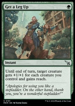 Get a Leg Up - Murders at Karlov Manor (Uncommon) [MKM-161]