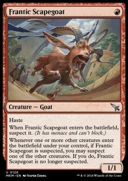 Frantic Scapegoat - Murders at Karlov Manor (Uncommon) [MKM-126]