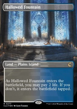 Hallowed Fountain - Ravnica: Cluedo Edition (Rare) [CLU-277]