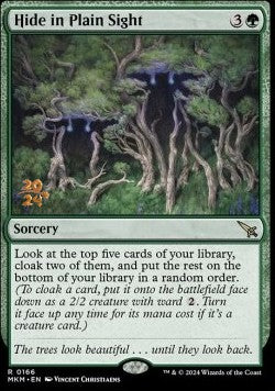 Hide in Plain Sight (V.1) - Murders at Karlov Manor: Promos (Rare) [PMKM-166]