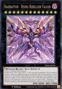 Raidraptor - Rising Rebellion Falcon (V.1 - Ultra Rare) - Phantom Nightmare (Ultra Rare) [PHNI-045]